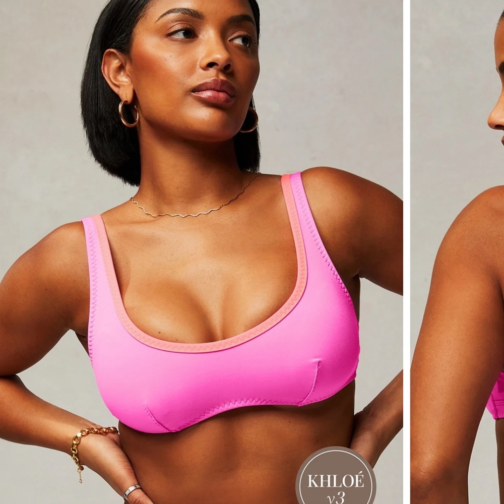 Fabletics Sunset scoop swim top